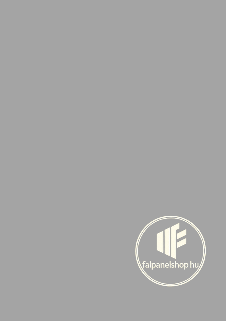 PVC falpanel Alu-Grey