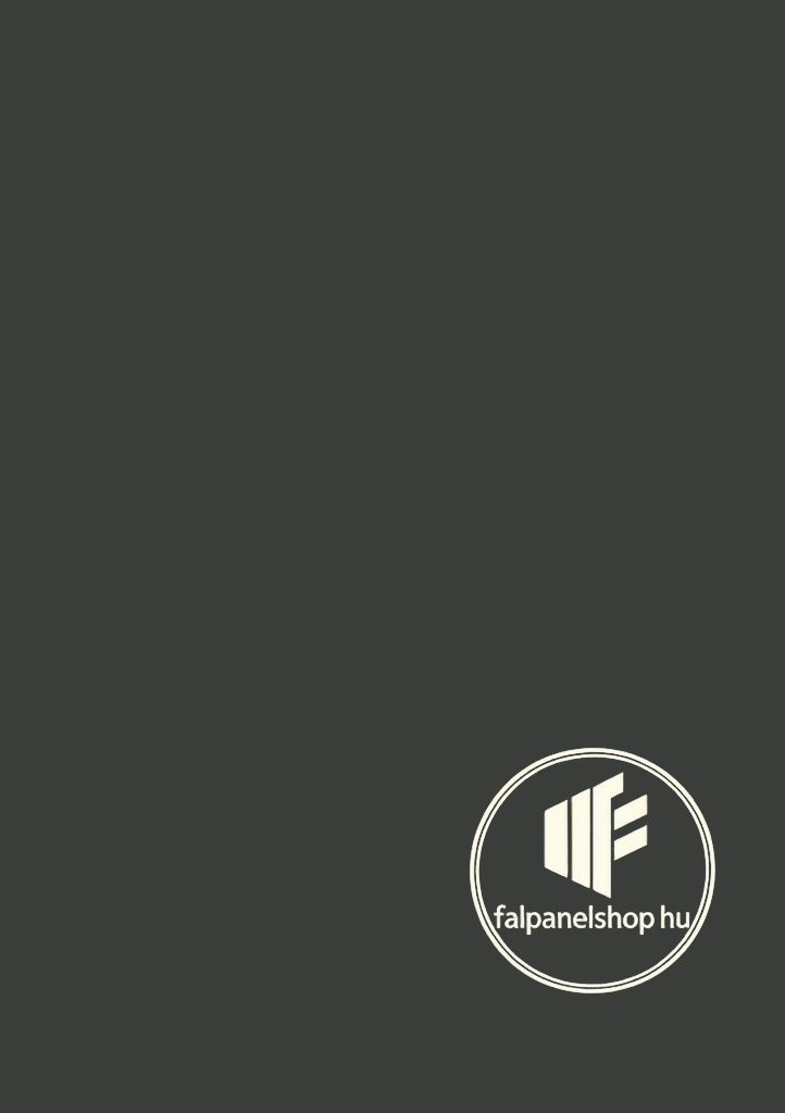 PVC falpanel Anthracite Grey