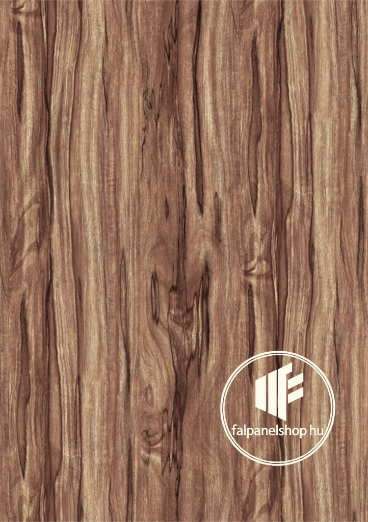 PVC falpanel Walnut